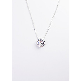 Dây chuyền bạc thật Nụ đính pha lê Swarovski KEELY VALDA DC39