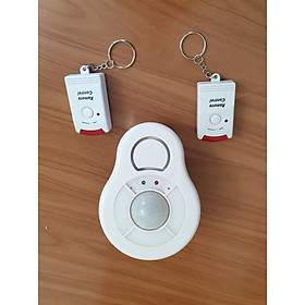Báo trộm báo khách cửa hàng, văn phòng và gia đình chay pin kèm 2 điều khiển