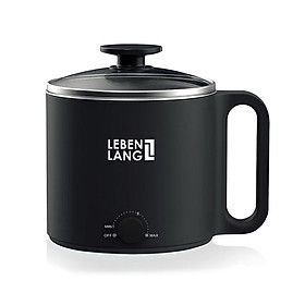 Nồi lẩu điện mini đa năng Lê Bên Làng LBEC0808S dung tích 1500ml - Hàng chính hãng
