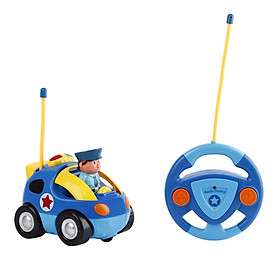 Đồ Chơi Mini Xe Cảnh Sát Điều Khiển Từ Xa QQ