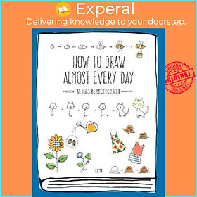 Hình ảnh Review sách Sách - How to Draw Almost Every Day : An Illustrated Sourcebook by Kamo (US edition, paperback)