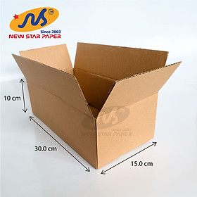 30x15x10 - Combo 10 thùng giấy carton gói hàng