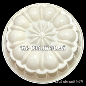 Mua Khuôn làm bánh  rau câu hình hoa hiện đại – Loại 20 cm – Mã số 1933