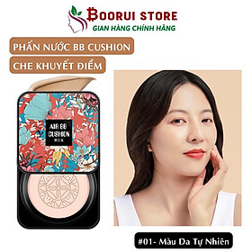 Phấn nước che khuyết điểm BB Cushion Boorui : Che phủ make up hoàn hảo, trang điểm chuyên nghiệp, da mịn màng tự nhiên