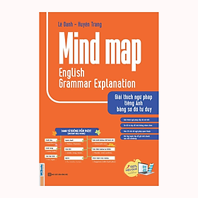 Hình ảnh Sách - Mindmap english grammar explanation - Giải thích ngữ pháp tiếng anh bằng sơ đồ tư duy