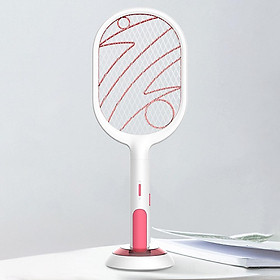 2-in-1 Mosquito Swatter USB Charging Electric Fly Swatter Bug Zapper Racket Mosquito Killer Lamp