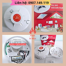 Mua Đầu báo khói đơn trạm hi max HD1003 S (Kèm đế)