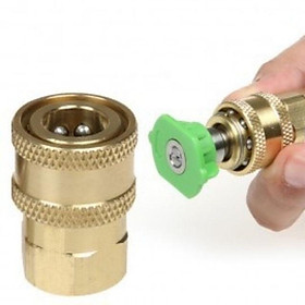 Mua Đầu nối nhanh cái 1/4inch- Phụ kiện máy xịt rửa xe