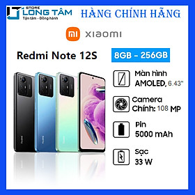 Mua Điện thoại di động Xiaomi Note 12S (8G/256G) - Hàng chính hãng