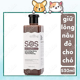 Sữa Tắm SOS cho chó mèo mượt lông, diệt bọ chai 530ml - Bivido