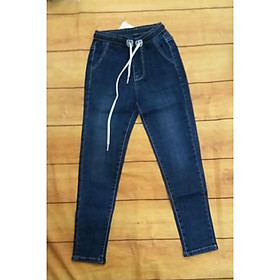 (mới về) Quần bò jeans dài mềm co dãn cho bé gái 17-25kg