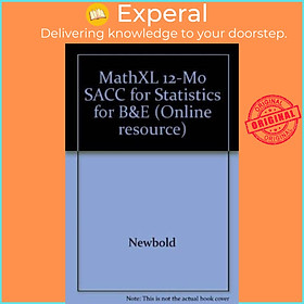 Sách - MathXL 12-Mo SACC for Statistics for B&E by  (UK edition, paperback)