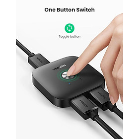 Mua Ugreen UG80126CM333TK 4K 60HZ 2 vào 1 ra bộ chuyển HDMI 2.0 Switcher màu đen - HÀNG CHÍNH HÃNG