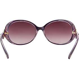 Love (LianSan) Polarized Sunglasses Women's Large Frame Fashion Facial Color Rhinestone Korean Driving Mirror sunglasses GD103 Purple Polarized