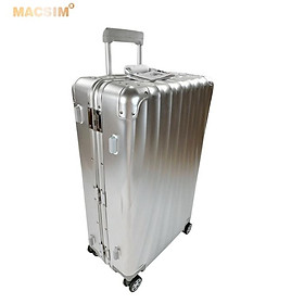 Vali hợp kim nhôm nguyên khối MS1307 Macsim cao cấp màu bạc,màu đen, màu Ti-gold cỡ 28inches