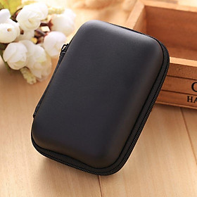 Mua Bóp đựng tai nghe  cáp sạc  phụ kiện ... siêu tiện lợi - Màu Đen