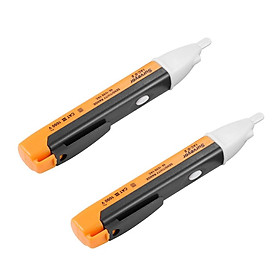 Pack Of 2Pcs Non Contact AC 90V-1000V Voltage Tester Pen Electric Volt Test Detector With LED Flashlight