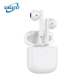Hình ảnh CINCATDY Tai Nghe Bluetooth V5.0 Earbuds Gaming Headphone True Wireless Headset D06 - Hàng Chính Hãng