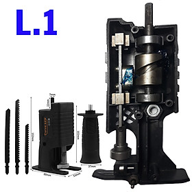 Mua Đầu chuyển máy khoan thành cưa tặng kèm 3 lưỡi