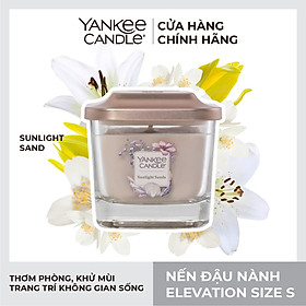 Nến ly vuông Elevation - Yankee Candle - Sunlight Sands - Size S