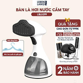 Bàn ủi hơi nước cầm tay Lebenlang LBL5299 công suất 1500W, 320ml, tiện lợi và gọn nhẹ, bảo hành 2 năm - hàng chính hãng