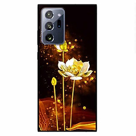 Ốp lưng dành cho Samsung Galaxy Note 20 - Note 20 Ultra - mẫu Sen Trắng Vàng 2