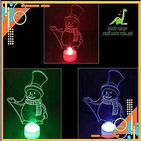 Mua Đèn ngủ LED để bàn hình chủ đề Giáng Sinh dễ thương