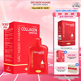 Nước uống Collagen Sắc Ngọc Khang hỗ trợ sáng da, tăng đàn hồi da, mịn màng và tươi tắn