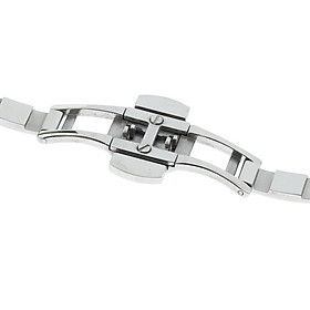 Stainless Steel Clasp Strap for Watch Double Push Button  12