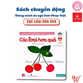 Sách tương tác chuyển động thông minh đa ngữ Việt - Anh - Pháp (Nhiều chủ đề) - Đinh Tị - Mộc Nhiên