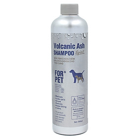Sữa tắm volcano cho chó mèo chữa viêm da ve rận bọ chét ghẻ máu - Chai 500ml