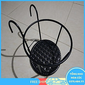 Mua Set 3 Kệ Để Hoa Ban Công Có Móc Treo Bằng Sắt - Mầu Đen  - Vận Chuyển Miễn Phí Toàn Quốc