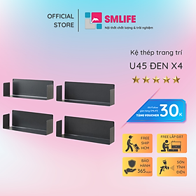 Mua Kệ trang trí treo tường chữ U45 (set 4)