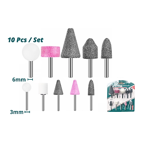 Mua BỘ 10 LINH KIỆN MÁY MÀI KHUÔN VÀ MÀI KHUÔN MINI TOTAL TAKB1001 - HÀNG CHÍNH HÃNG