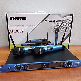 Mua Micro không dây Shure BLXC9 - Mic karaoke gia đình  sân khấu - Độ nhạy cao  bắt sóng xa  chống hú rít - Thiết kế sang trọng  bắt mắt -  Dễ dàng phối ghép với các thiết bị âm thanh khác - Hàng nhập khẩu loại I