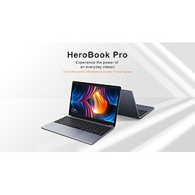 Laptop CHUWI HeroBook Pro Intel Gemini Lake N4020 Intel UHD Graphics 600  8GB 256GB SSD 128GB TF Card - Hàng Chính Hãng