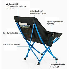 Ghế Xếp Gọn Naturehike Câu Cá Dã Ngoại NH18X004-Y