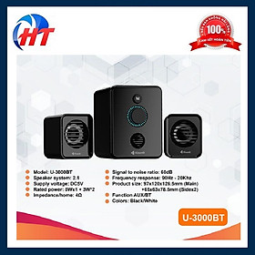 LOA VI TÍNH 2.1 KISONLI U-3000BT - HT - HÀNG CHÍNH HÃNG