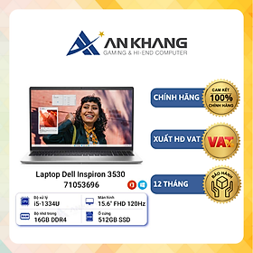 Mua Dell Inspiron 3530  71053696( Core i5-1334U| 16GB| 512GB SSD| Intel Iris Xe Graphics| 15.6  FHD| Bạc (Platinum Silver)) - Hàng Chính Hãng- Bảo Hành 12 Tháng Tại Dell Việt Nam