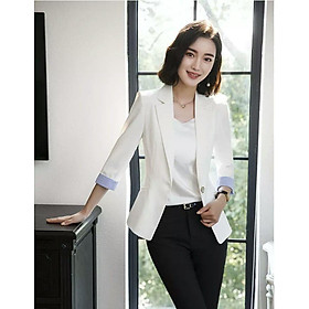 ÁO VEST BLAZER PHỐI SỌC