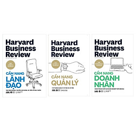 Nơi bán Combo Harvard Business Review-Cẩm Nang Quản Trị Toàn Tập Từ Harvard: Cẩm Nang Lãnh Đạo + Cẩm Nang Quản Lý + Cẩm Nang Doanh Nhân - Giá Từ -1đ