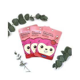 Mặt nạ dưỡng da chiết xuất cà chua Milatte Fashiony Tomato Mask - Hộp 10 miếng