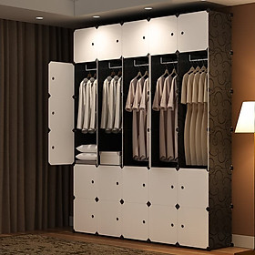 Mua Tủ nhựa lắp ghép để quần áo 30 ô
