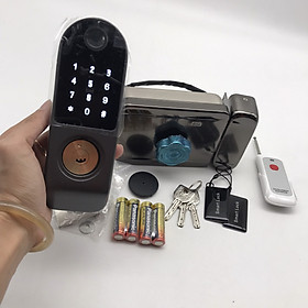 Mua Khóa thông minh G01R- 1 Mặt vân tay + Remote ( không chống nước) - Hàng nhập khẩu