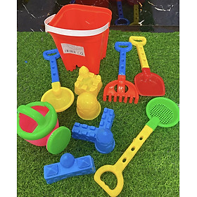 Bộ Xúc Cát Lớn 37cm Đi Biển, Chơi Tại Nhà Cho Bé Vui Chơi Đồ Chơi Bé Trai Bé Gái - SLL Nhắn Shop