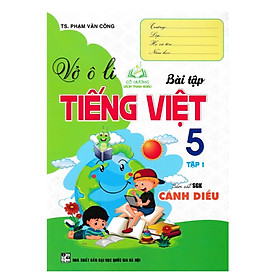 Sách - Vở Ô Li Bài Tập Tiếng Việt 5 - Tập 1 (Bám Sát SGK Cánh Diều)