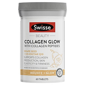 Swisse Beauty Collagen Glow With Collagen Peptides 60 Tablets