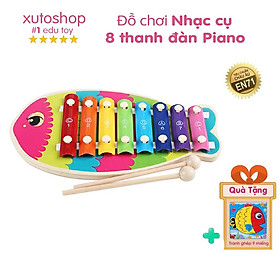 Đàn đồ chơi nhạc cụ Piano 8 thanh cho bé hình con vật ngộ nghĩnh