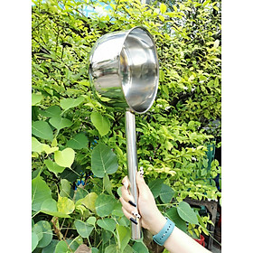 Mua Gáo Múc Nước Lèo Inox 304 Tặng 1 Vá Múc Lẩu S6