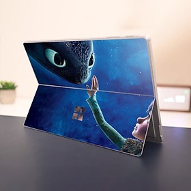 Skin dán hình How To Train Your Dragon cho Surface Go, Pro 2, Pro 3, Pro 4, Pro 5, Pro 6, Pro 7, Pro X